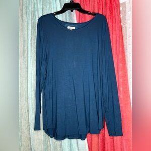 Cupio Teal Long Sleeve Tunic